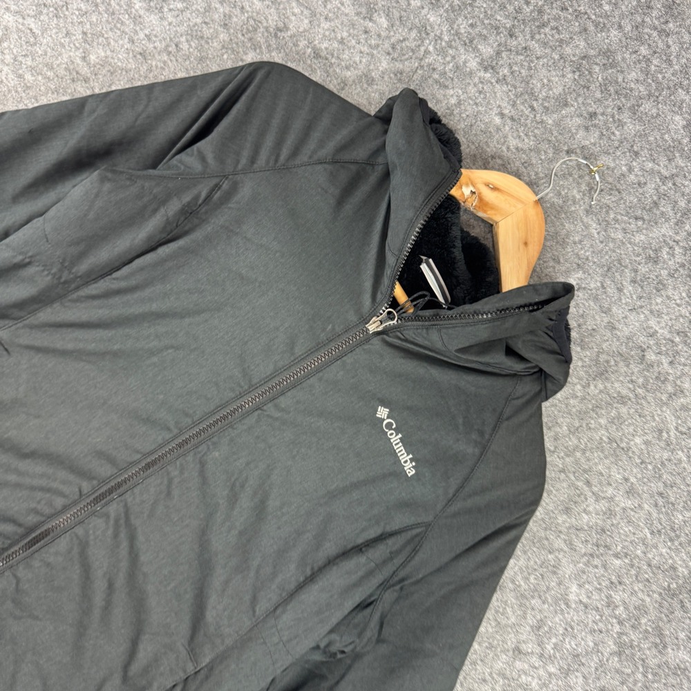 Columbia Womens Marble Ridge Plush Softshell Jacket Black XS XL0856 Winter